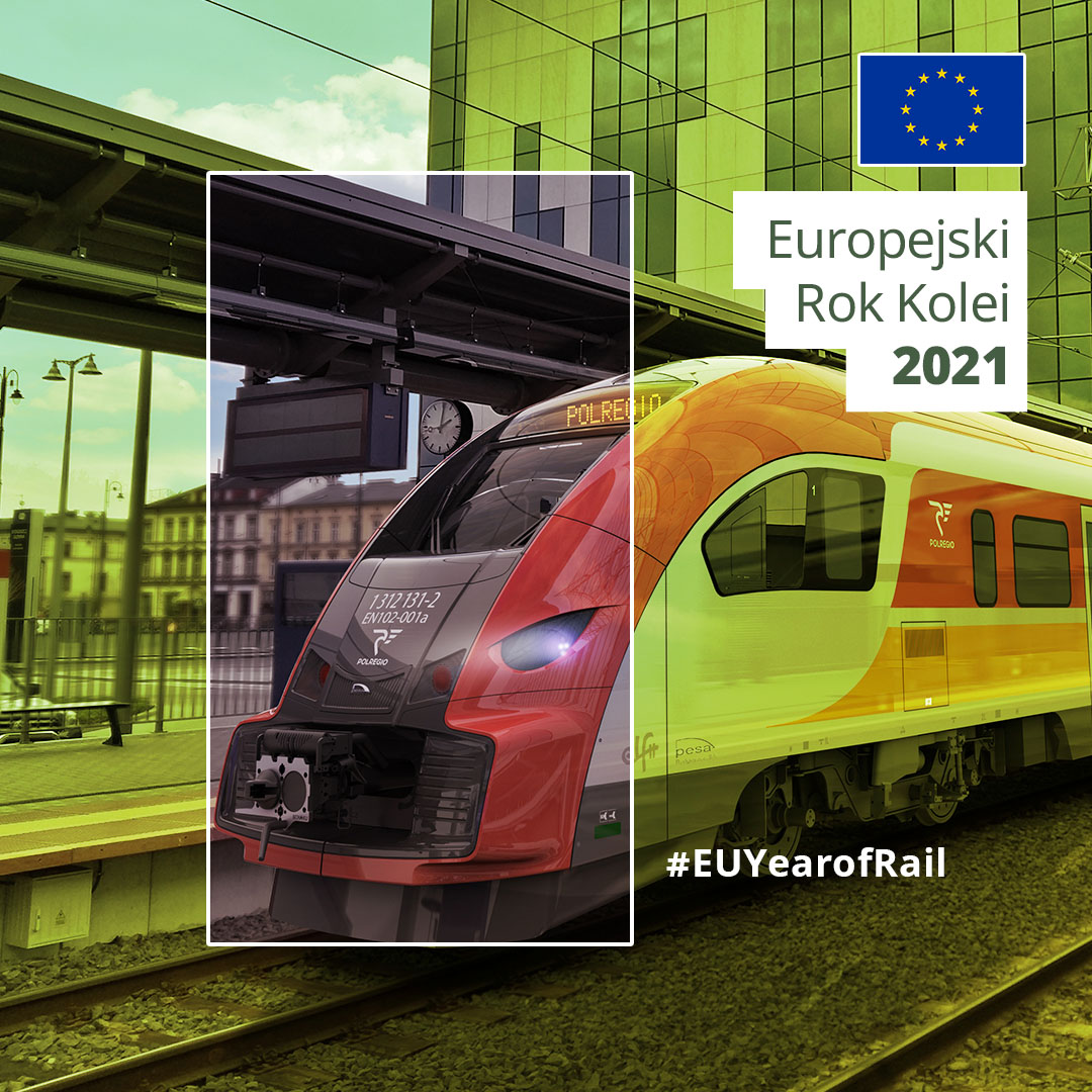 2021 Europejskim Rokiem Kolei #EUYearofRail