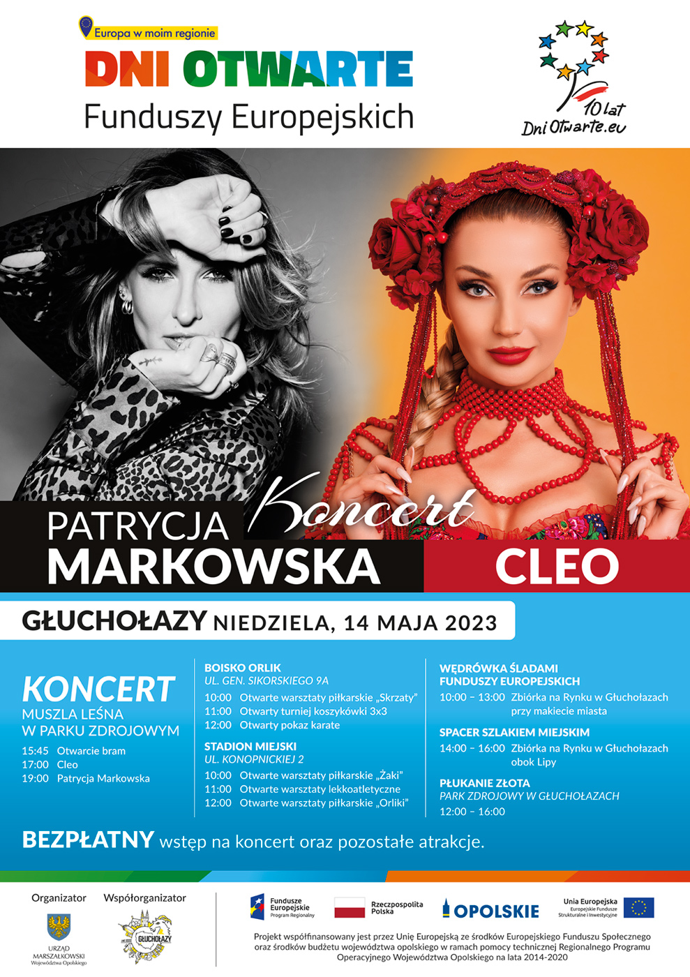 Koncert finałowy Patrycji Markowskiej i Cleo