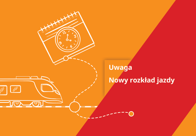 Nowy rozkład jazdy od 10.03.2024 roku na terenie województwa pomorskiego