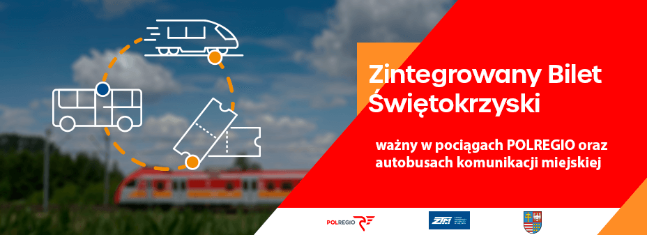 Zintegrowany Bilet Świętokrzyski i honorowanie biletów ZTM w pociągach REGIO