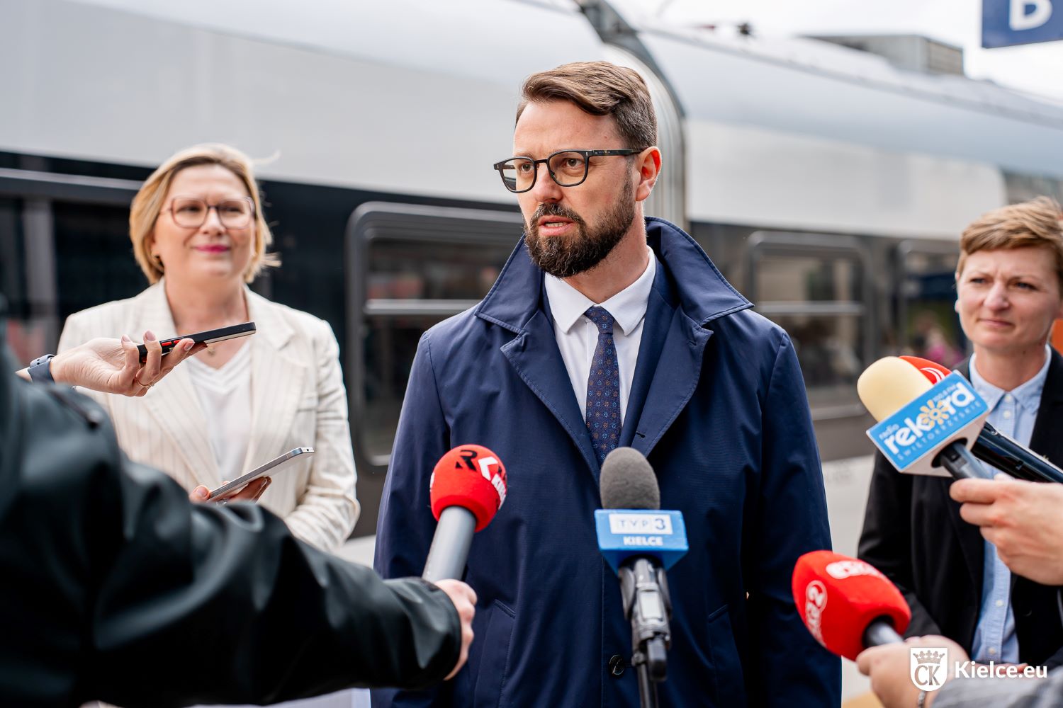 Zintegrowany Bilet Świętokrzyski - prezes Krzysztof Pietrzykowski; fot. Urząd Miasta Kielce