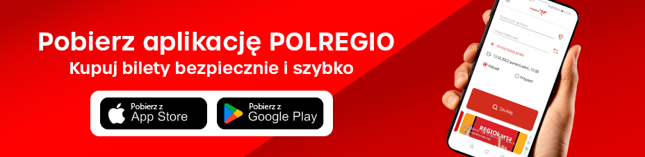 Bezpłatna aplikacja POLREGIO dla Podróżnych