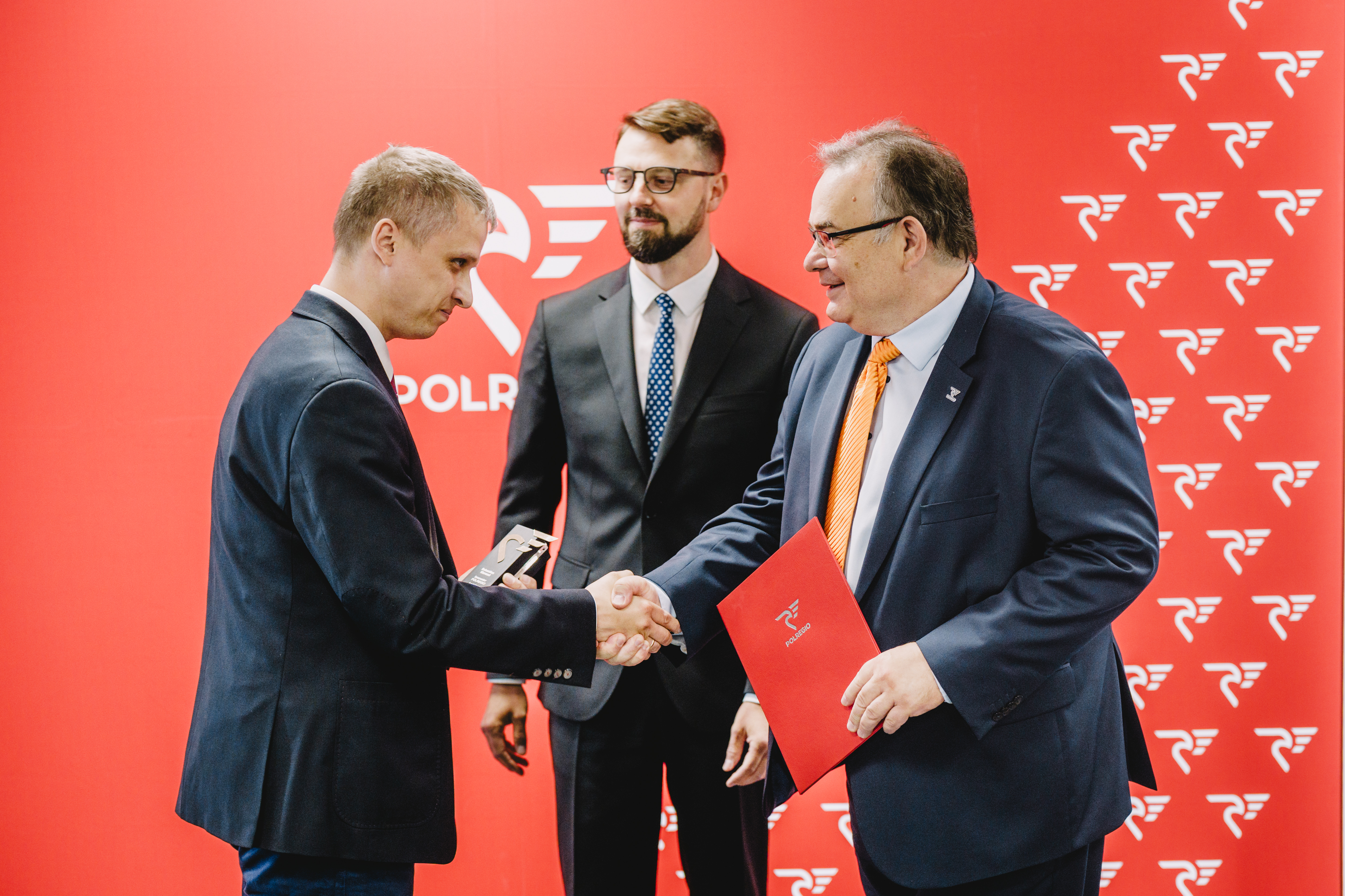 Sebastian Marszał, zdobywca 1. miejsca w kategorii Innowator/ka POLREGIO