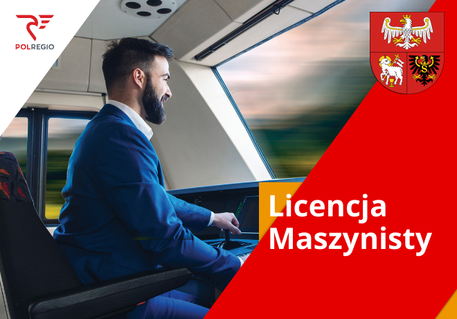 Zdobądź Licencję Maszynisty z POLREGIO!