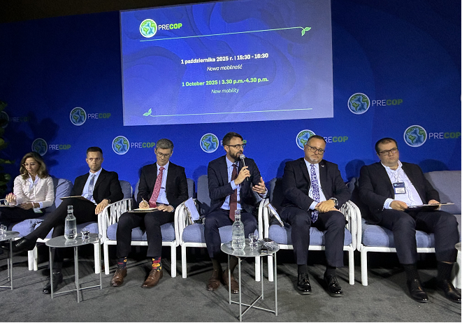 Debata "Nowa mobilność" podczas konferencji klimatycznej PRECOP