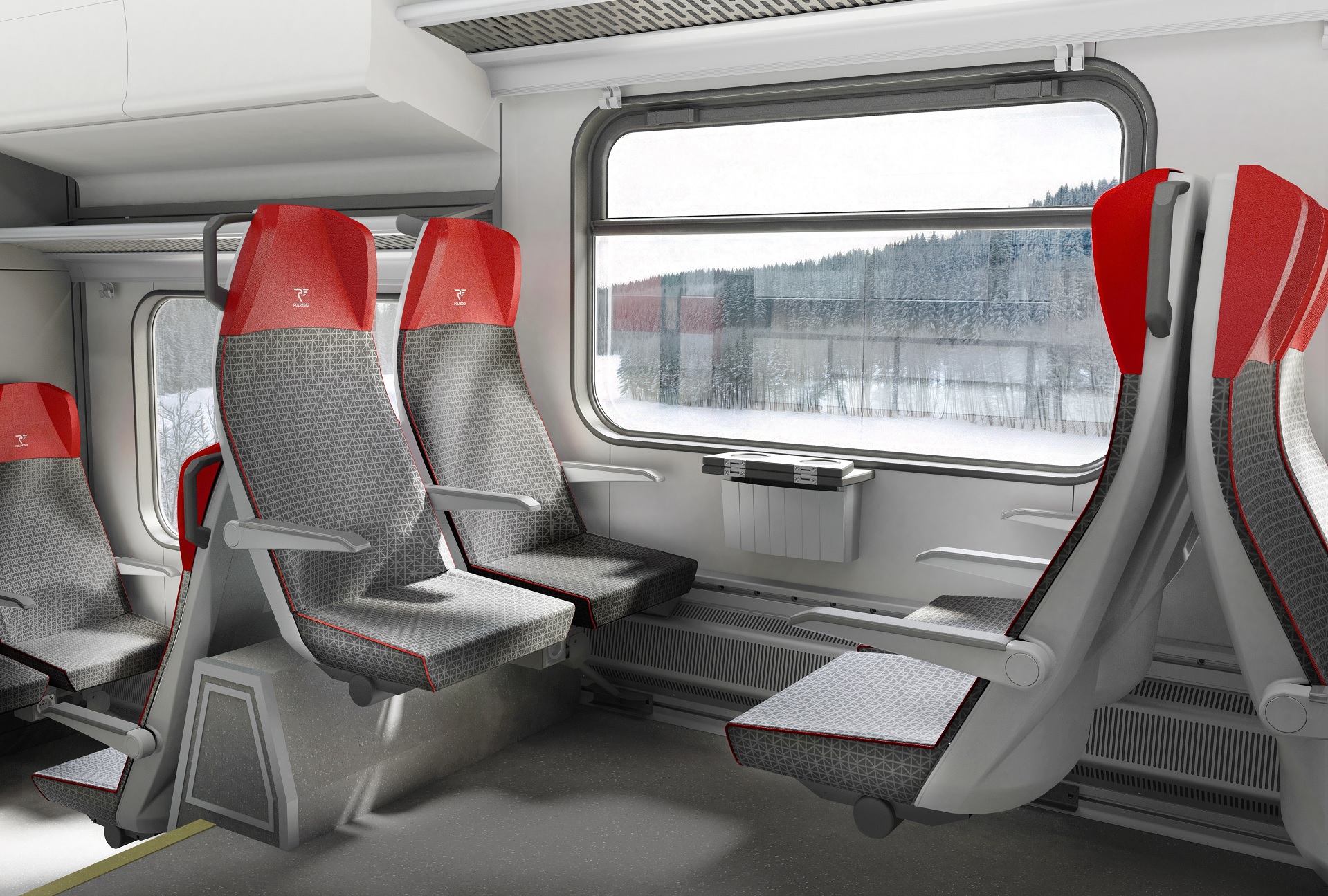 Pojazdy ELF dla POLREGIO - wizualizacja