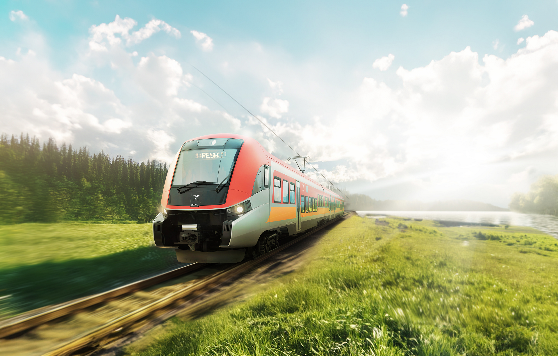 Pojazdy ELF dla POLREGIO - wizualizacja