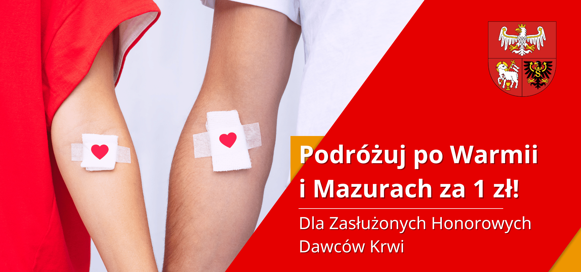 Podróżuj po Warmii i Mazurach za symboliczną złotówkę