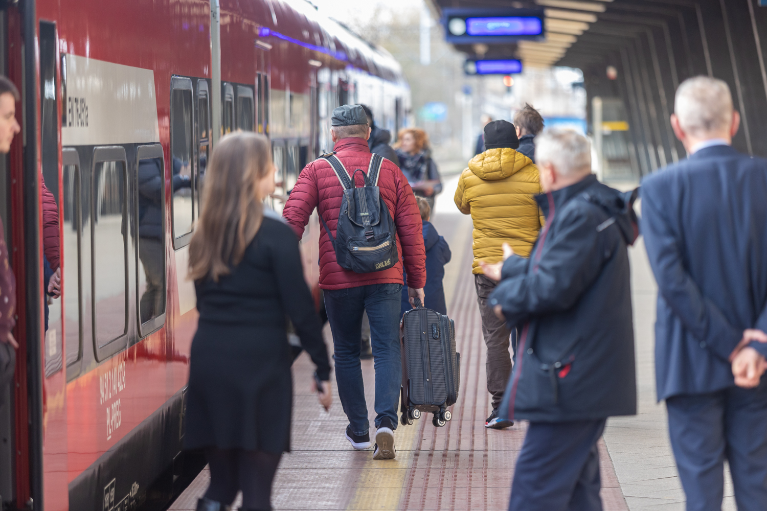 Kolej wraca do Ciechocinka. Fot. Mikołaj Kuras dla UMWKP