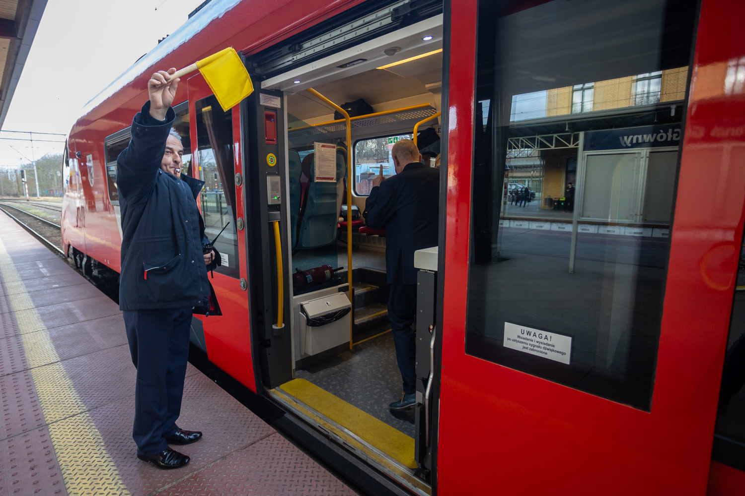 Kolej wraca do Ciechocinka. Fot. Mikołaj Kuras dla UMWKP