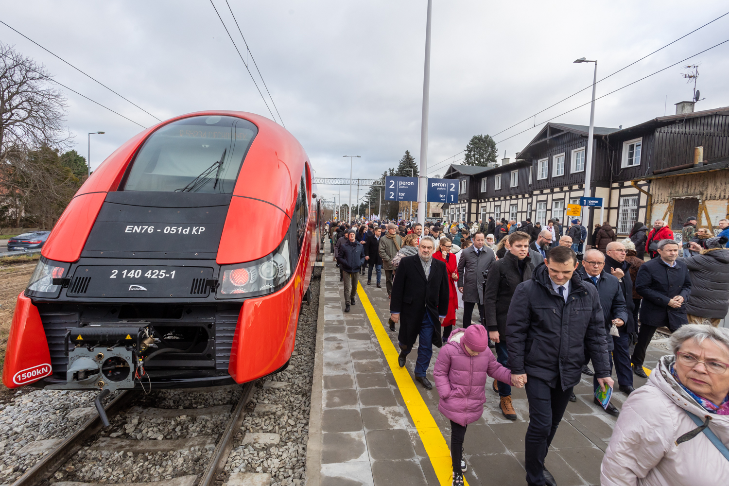 Kolej wraca do Ciechocinka. Fot. Mikołaj Kuras dla UMWKP