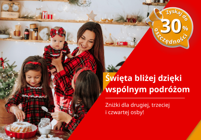 Wspólne podróże z POLREGIO! TY i raz, dwa, trzy