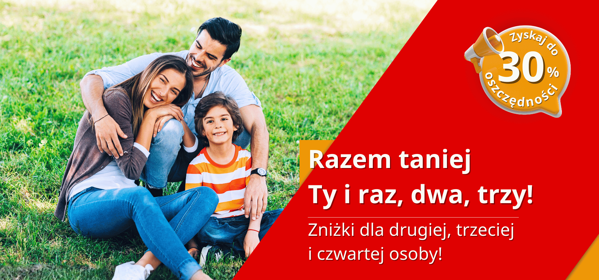 Podróżujesz z rodziną lub przyjaciółmi? TY i raz, dwa, trzy – razem taniej!