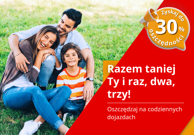 Wspólne podróże z POLREGIO! TY i raz, dwa, trzy