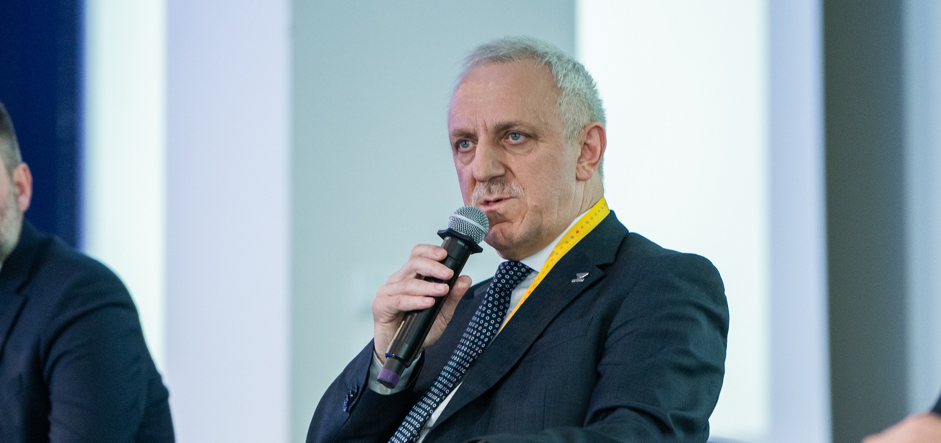 Andrzej Pawłowski, prezes POLREGIO S.A. podczas debaty "Nowa geografia mobilności - jak KDP zmieni oś rozwoju kraju?"