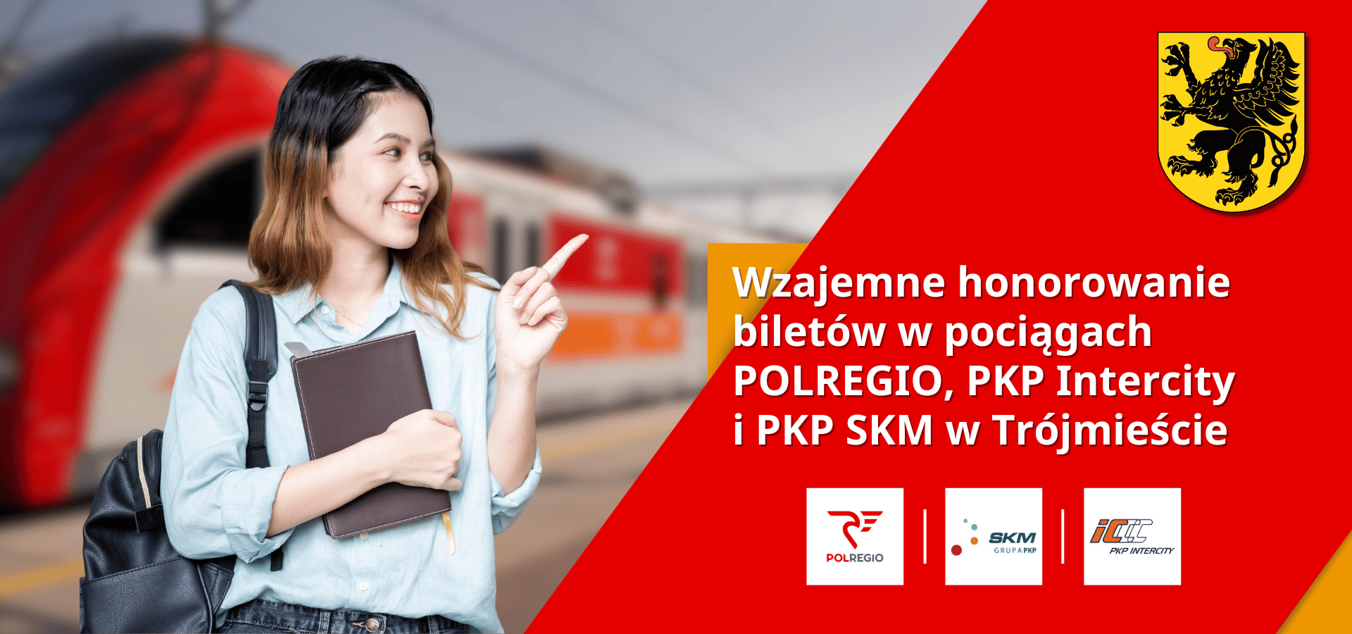 Wzajemne honorowanie biletów w pociągach POLREGIO, PKP Intercity i PKP SKM w Trójmieście