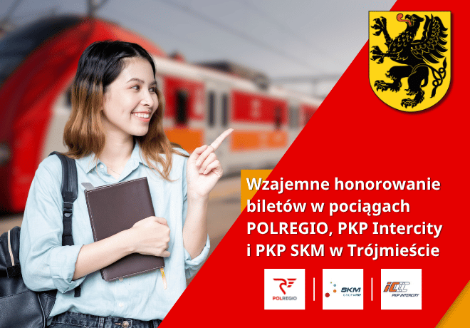 Wzajemne honorowanie biletów w pociągach POLREGIO, PKP Intercity i PKP SKM w Trójmieście