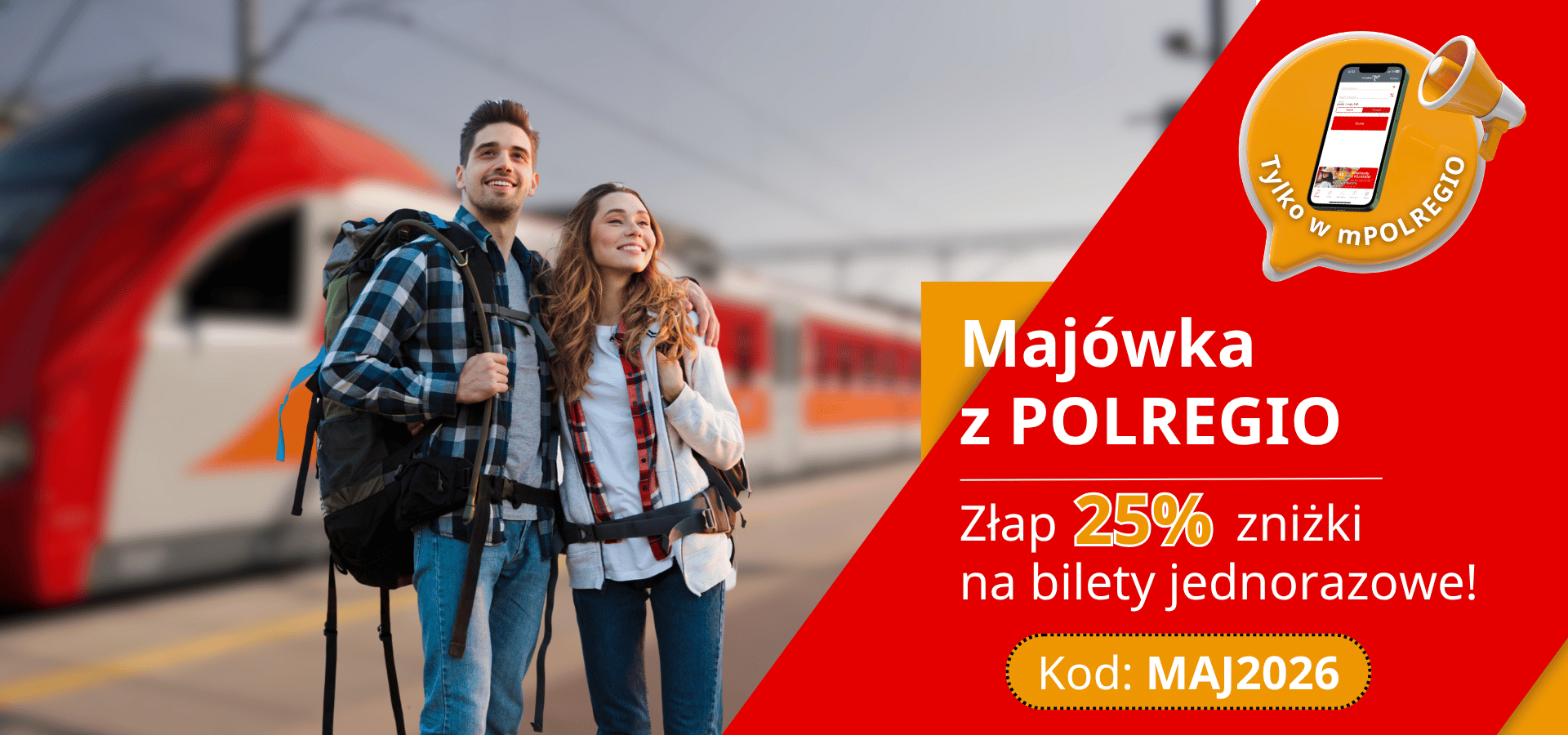 Jeszcze tańsze podróżowanie z POLREGIO!