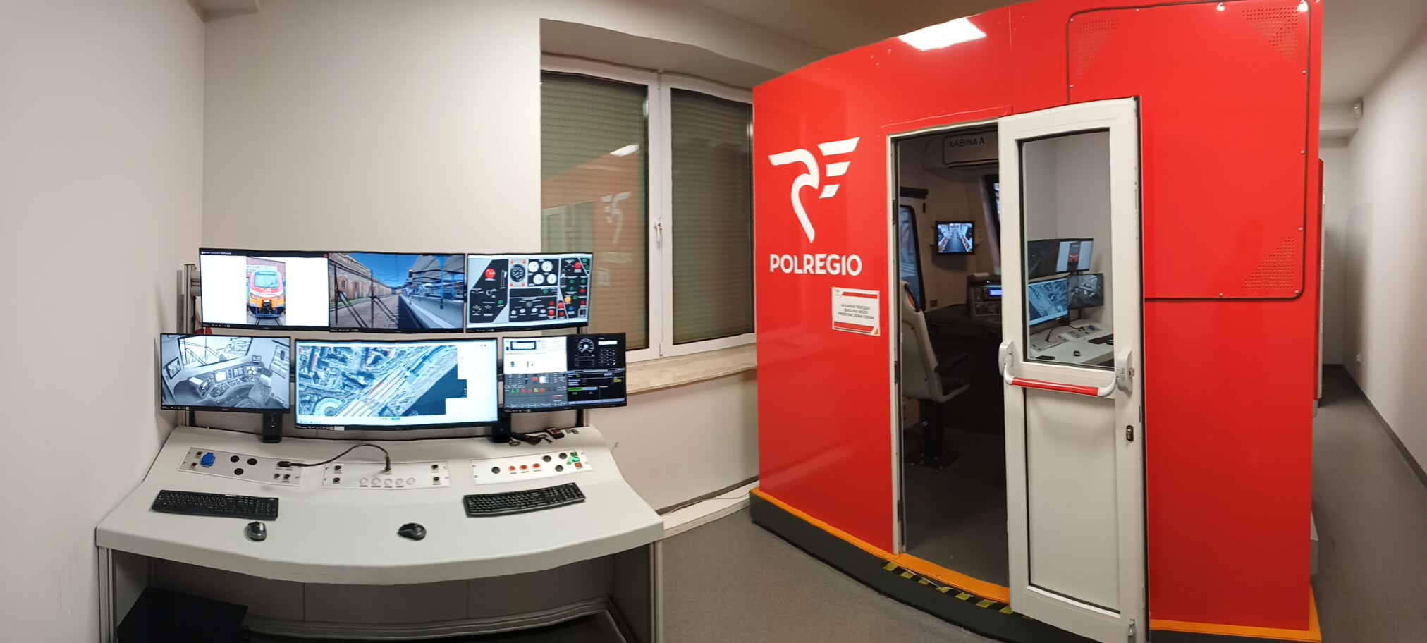 Symulator pojazdu elektrycznego EN57 AL
