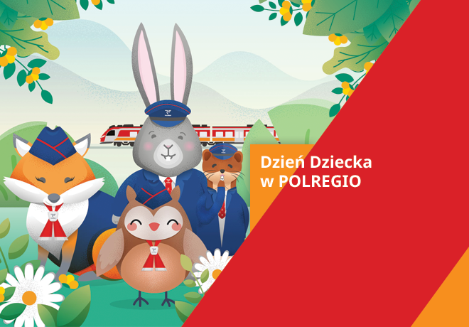 Dzień Dziecka z POLREGIO w województwie łódzkim 