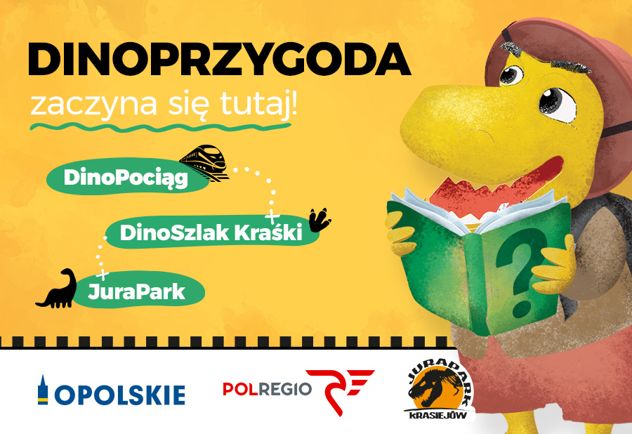 DinoPociąg do JuraParku – od kwietnia ruszamy z nową jakością wycieczek!