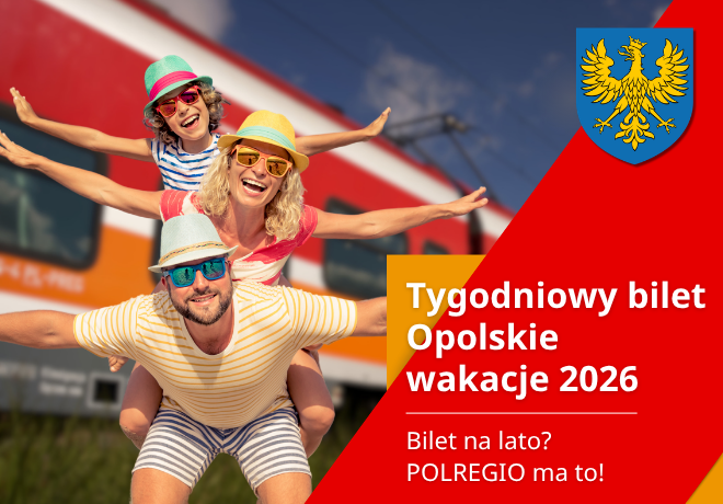 Tygodniowy bilet - Opolskie wakacje 2026