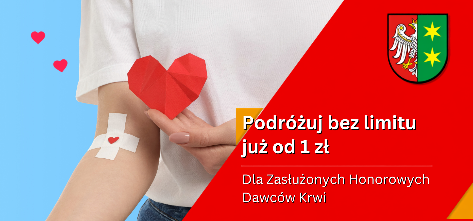 Lubuski bilet dla Zasłużonych Honorowych Dawców Krwi