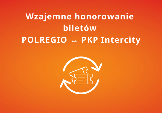Wzajemne honorowanie biletów okresowych POLREGIO w pociągach PKP Intercity
