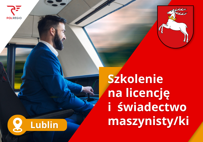 Zostań maszynistą/ką z POLREGIO!